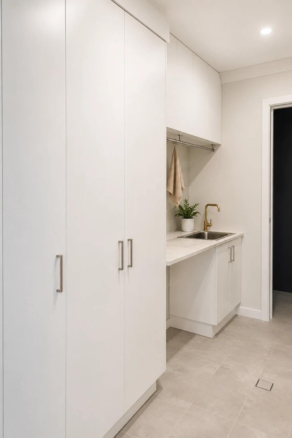 Laundry cabinetry